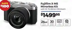Teds Cameras Fujifilm X-M5 Mirrorless Kit offer