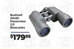 Teds Cameras Bushnell 20x50 Powerview 2.0 Binoculars offer