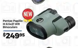 Teds Cameras Pentax Papilio III 8.5x21 WR Binoculars offer