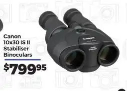 Teds Cameras Canon 10x30 IS II Stabiliser Binoculars offer