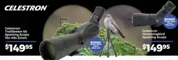 Teds Cameras Celestron TrailSeeker 65 Spotting Scope offer