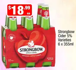Liquor Stax Strongbow Apple Ciders Original Apple Cider Varieties offer