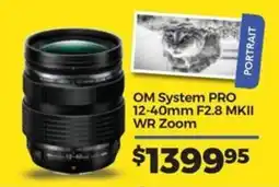 Teds Cameras OM System PRO 12-40mm F2.8 MKII WR Zoom offer