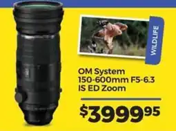 Teds Cameras OM System 150-600mm F5-6.3 IS ED Zoom offer
