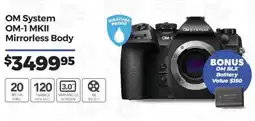 Teds Cameras OM System OM-1 MKII Mirrorless Body offer