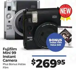 Teds Cameras Fujifilm Mini 99 Instant Camera offer