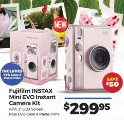 Teds Cameras Fujifilm INSTAX Mini EVO Instant Camera Kit offer