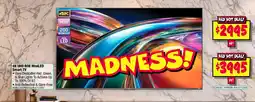 JB Hi-Fi 4K UHD RGB MiniLED Smart TV offer