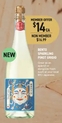 Dan Murphy's Bento Sparkling Pinot Grigio offer