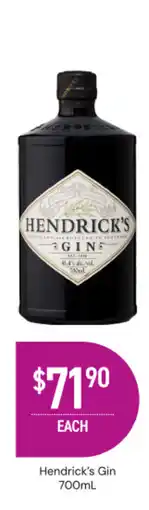 Dan Murphy's Hendrick's Gin offer