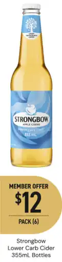 Dan Murphy's Strongbow Lower Carb Cider offer
