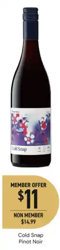 Dan Murphy's Cold Snap Pinot Noir offer