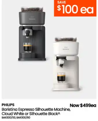 Philips Baristina Espresso Silhouette Machine