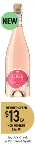 Dan Murphy's Jacob's Creek Le Petit Rosé Spritz offer