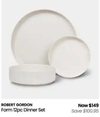 Robert Gordon Form 12pc Dinner Set