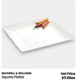 Myer Maxwell & Williams Square Platter offer