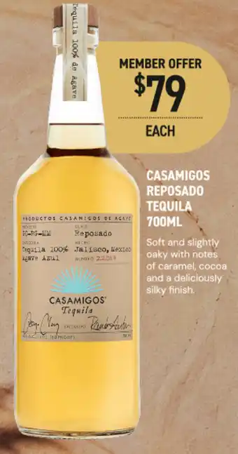 Casamigos Reposado Tequila