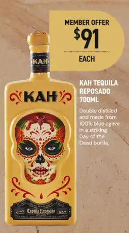 Dan Murphy's KAH Tequila Reposado offer