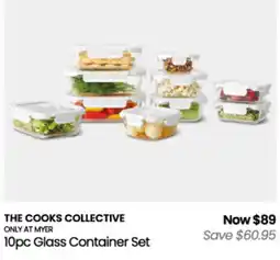 Myer The Cooks Collective 10pc Glass Container Set offer