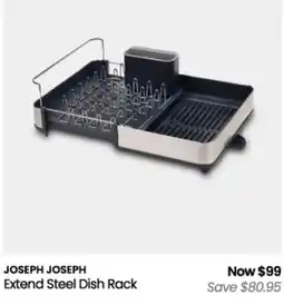 Myer Joseph Joseph Extend Steel Dish Rack offer