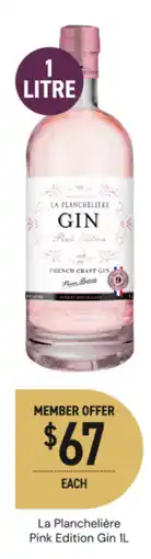 Dan Murphy's La Planchelière Pink Edition Gin offer