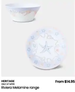 Myer Riviera Melamine range offer