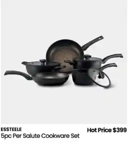 Myer Essteele 5pc Per Salute Cookware Set offer