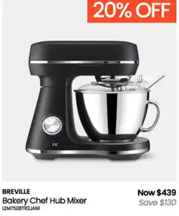 Myer Breville Bakery Chef Hub Mixer offer