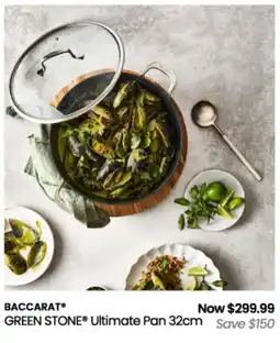 Myer Baccarat Green Stone Ultimate Pan 32cm offer