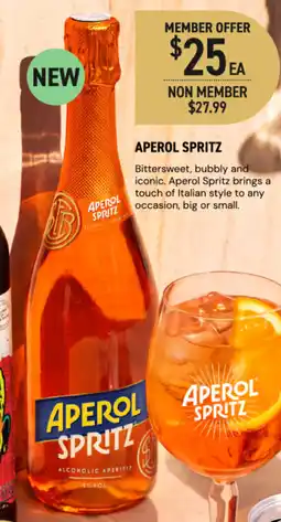 Dan Murphy's Aperol Spritz offer