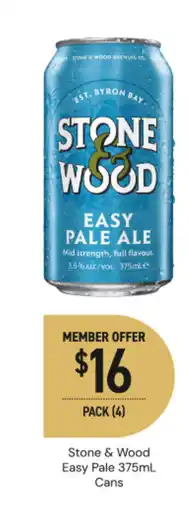 Dan Murphy's Stone & Wood Easy Pale Cans offer
