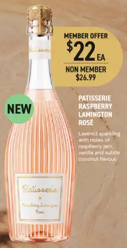 Dan Murphy's Patisserie Raspberry Lamington Rosé offer