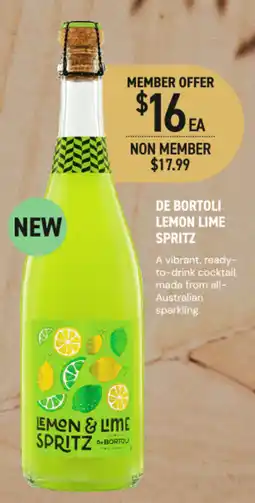 Dan Murphy's De Bortoli Lemon Lime Spritz offer