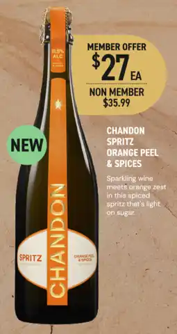 Dan Murphy's Chandon Spritz Orange Peel & Spices offer