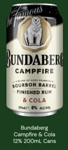 Dan Murphy's Bundaberg Campfire & Cola offer