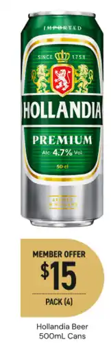 Dan Murphy's Hollandia Beer offer