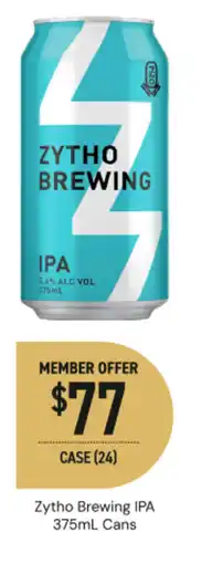 Dan Murphy's Zytho Brewing IPA offer