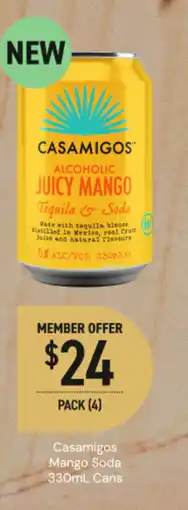 Dan Murphy's Casamigos Mango Soda offer