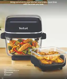 Myer Tefal Crisp & Go Portable Glass Air Fryer, Black offer