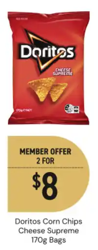 Dan Murphy's Doritos Corn Chips Cheese Supreme offer