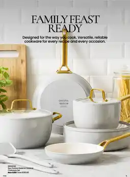 Myer GreenPan 5pc Padova Reserve Ceramic Cookware Set offer