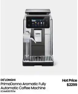 Myer De'Longhi PrimaDonna Aromatic Fully Automatic Coffee Machine offer
