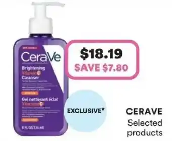 CeraVe Brightening Vitamin C Cleanser