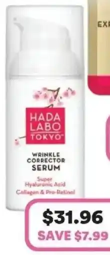 Priceline Hada labo tokyo wrinkle corrector serum offer