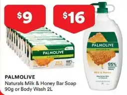 Priceline Palmolive Naturals Milk & Honey Bar Soap offer