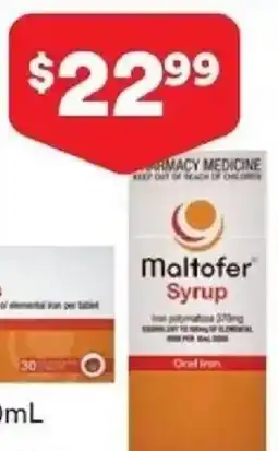 Priceline Maltofer Syrup offer