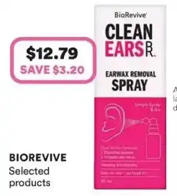 Priceline BioRevive Clean Ears Earwax Removal Spray offer