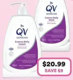Priceline QV Dermcare Eczema Daily Cream offer