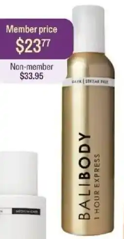 Priceline Balibody 1 Hour Express offer