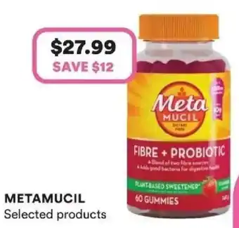 Meta Mucil Fibre + Probiotic